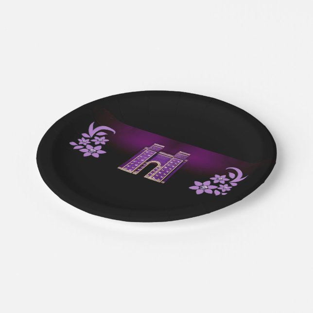 Ishtar Gate Paper Plate (Angled)