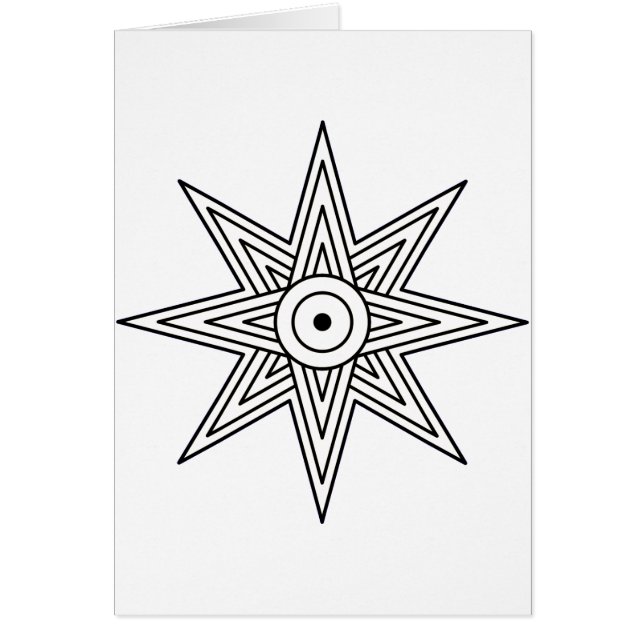 Ishtar star symbol (Front)