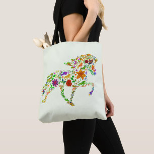 Isi Blume farbig Tote Bag