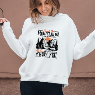 Isiah 54:10   Christian Scripture Quote Hoodie