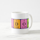 Isidore periodic table name mug (Front Right)