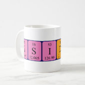 Isidore periodic table name mug (Front Left)