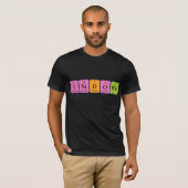 Isidore periodic table name shirt (Front Full)