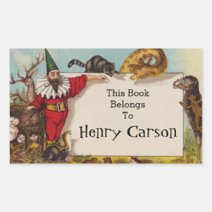 Isidore the Elf & his Animals Book Sticker