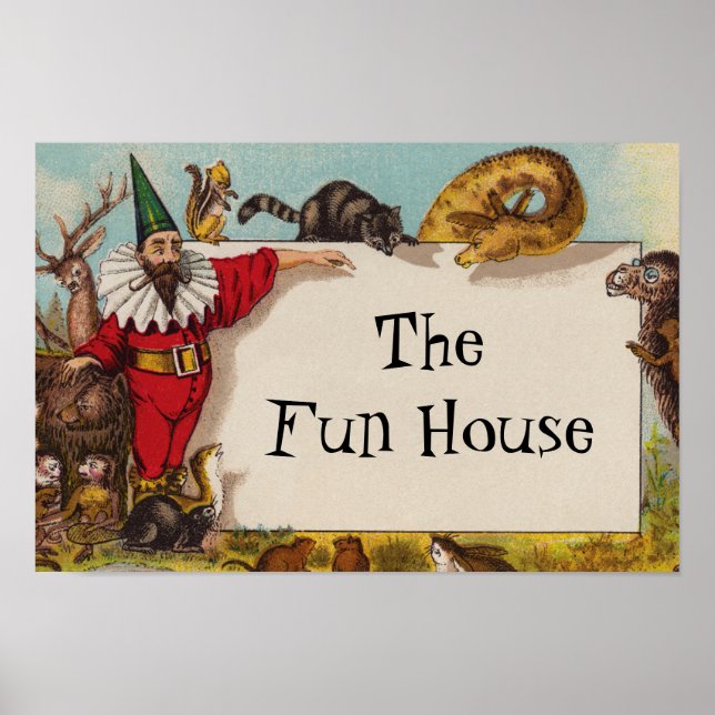 Isidore the Elf & his Animals Extra Small Poster (Front)