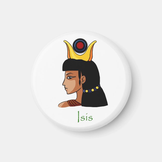 Isis Ancient Egyptian Goddess magnet (Front)