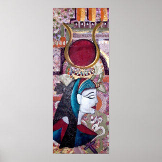 ISIS - EGYPTIAN GODDESS ART Print