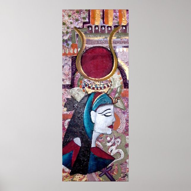 ISIS - EGYPTIAN GODDESS ART Print (Front)