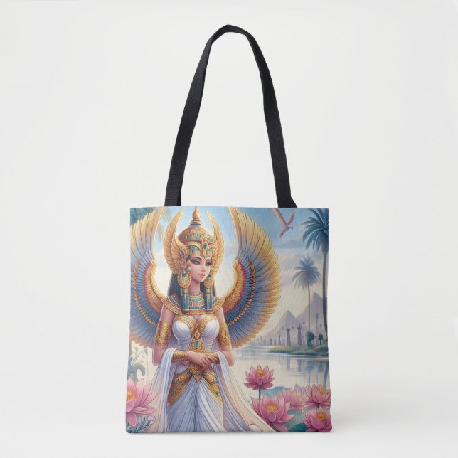 Isis: Goddess of the Nile Tote Bag (Front)