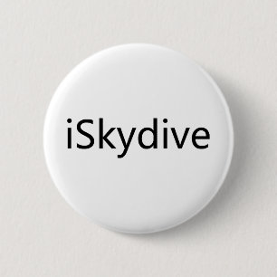 iSkydive 6 Cm Round Badge