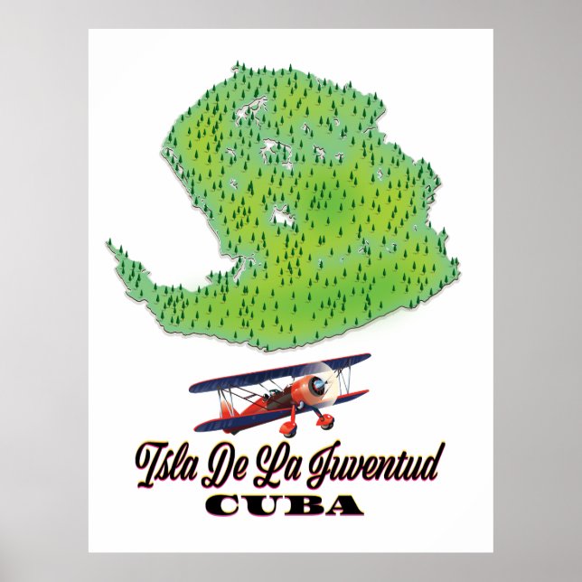 isla de la juventud Cuba Poster (Front)