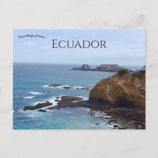 Isla de la Plata Ecuador Postcard (Front)
