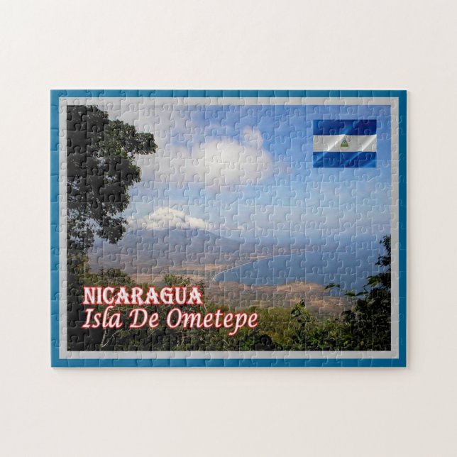 Isla De Ometepe - Nicaragua - Jigsaw Puzzle (Horizontal)