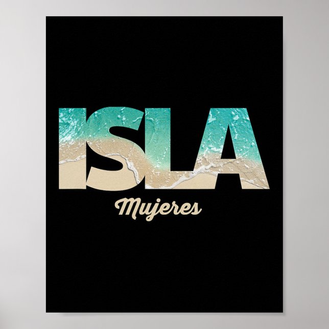Isla Mujeres Mexico  Poster (Front)