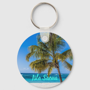Isla Saona Beach Domenican Republic gift Key Ring