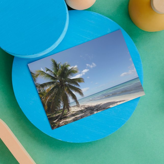 Isla Saona Caribbean Paradise Beach Postcard (Creator Uploaded)