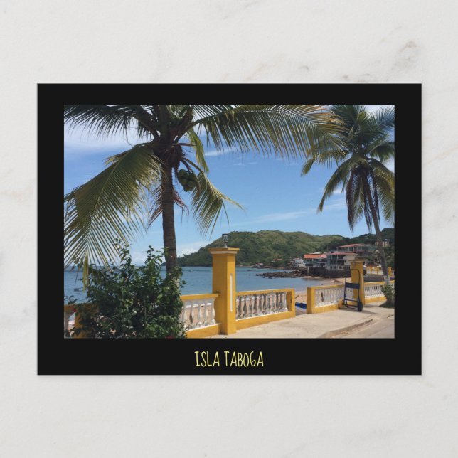 Isla Taboga Postcard (Front)