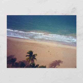 Isla Verde beach Postcard