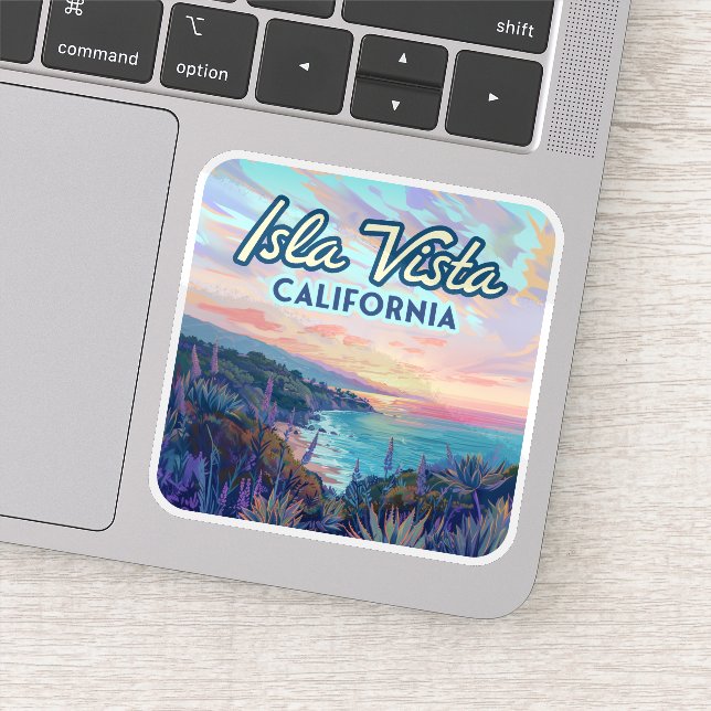 Isla Vista California Santa Barbara Goleta College (Detail)