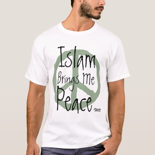 Islam Brings Me Peace T-Shirt (Front)