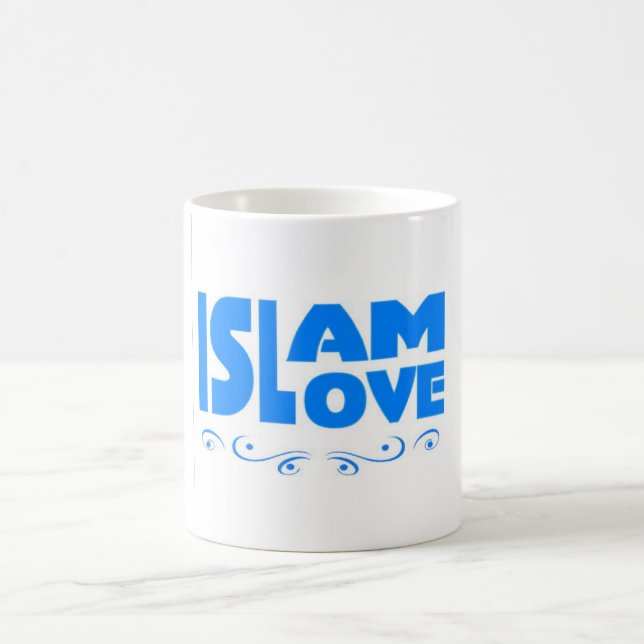 Islam is a religion of love  coffee mug (Center)