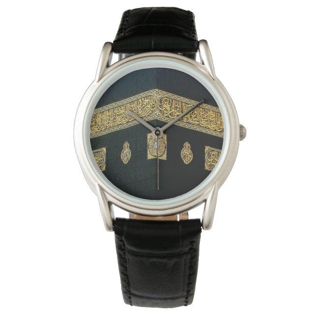 Islam Islamic Hajj Eid al Fitr Adha Mubarak Arabic Watch (Front)
