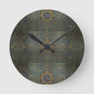 Islam Pattern Round Clock