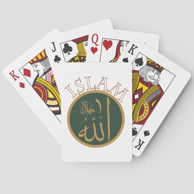 Islam Playing Cards (Back)