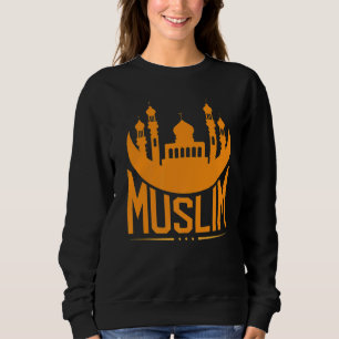 Islam Symbol Cool Islamic Retro Muslim  1 Sweatshirt