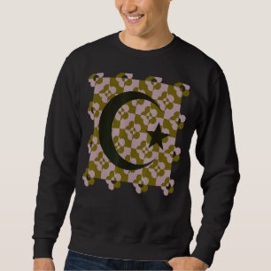 Islam Symbol Muslim Praying Arabic Islamic Prayer Sweatshirt