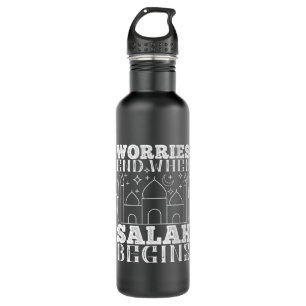 Islam - Worries End When Salah Begins 710 Ml Water Bottle
