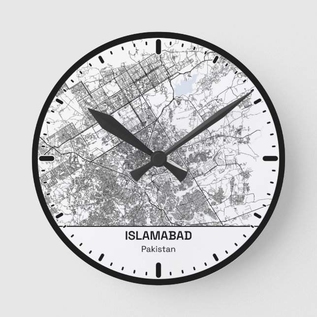 Islamabad Clock City Line Art (Front)