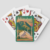Islamabad Pakistan Faisal Mosque Illustration