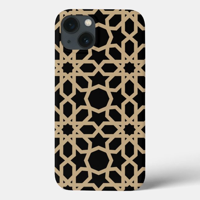 Islamic Arabic Geometric Pattern Design Abstract  Case-Mate iPhone Case (Back)