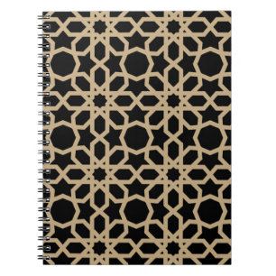 Islamic Arabic Geometric Pattern Design Abstract Notebook