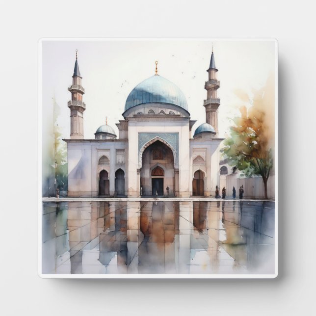 islamic art islamic moque plaque (Front)