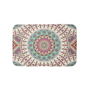 Islamic Art: Vintage Decorative Seamless Bath Mat