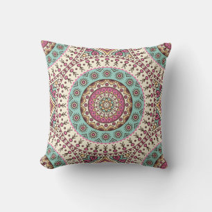 Islamic Art: Vintage Decorative Seamless Cushion