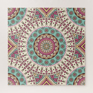 Islamic Art: Vintage Decorative Seamless Jigsaw Puzzle
