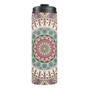 Islamic Art: Vintage Decorative Seamless Thermal Tumbler