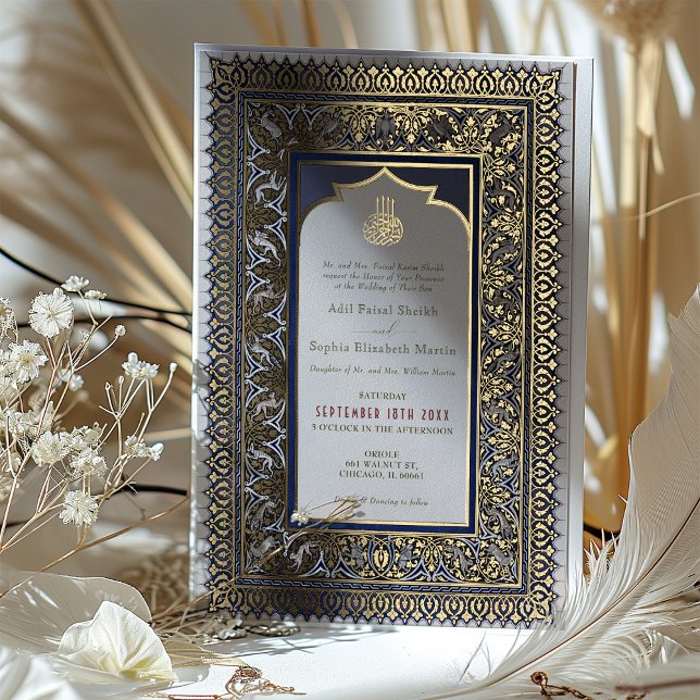 Islamic Dusty Blue Wedding Ottoman Turkish (Creator Uploaded)