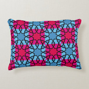 Islamic geometric motifs, which are very niceabstr decorative cushion