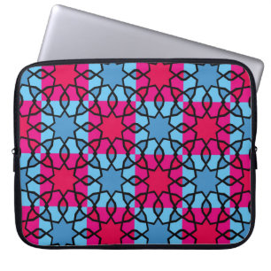 Islamic geometric motifs, which are very niceabstr laptop sleeve