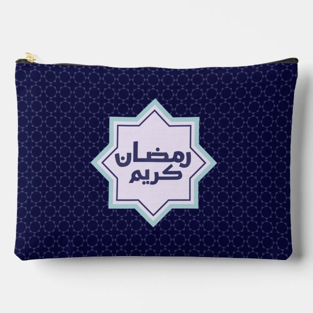  Islamic geometric pattern  Accessory Pouch (Front)