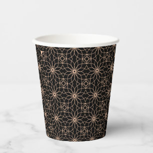 Islamic Geometric Pattern Arabic Art Paper Cups