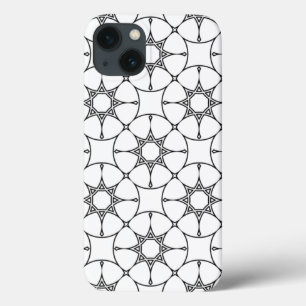 Islamic Geometric Pattern Arabic Design Cute iPhone 13 Case