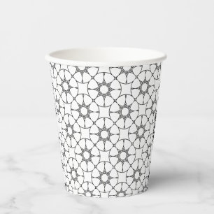 Islamic Geometric Pattern Arabic Design Cute Paper Cups