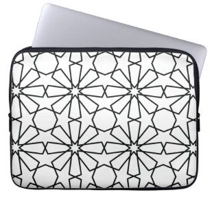 Islamic Geometric Pattern  Arabic Design    Laptop Sleeve