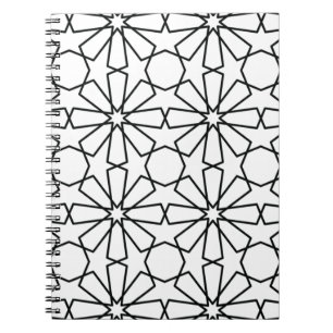 Islamic Geometric Pattern Arabic Design Notebook