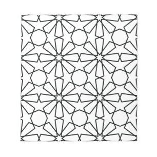 Islamic Geometric Pattern  Arabic Design   Notepad